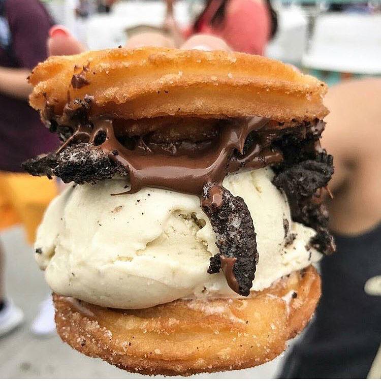 churro ice cream sandwich