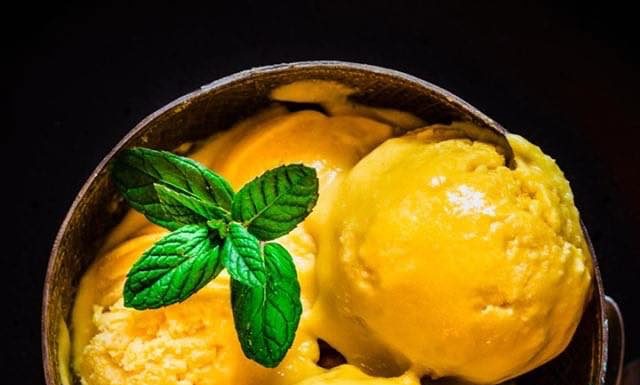 Delicious Mango Peach Ice Cream Recipe Delicious Mango Peach Ice Cream Recipe