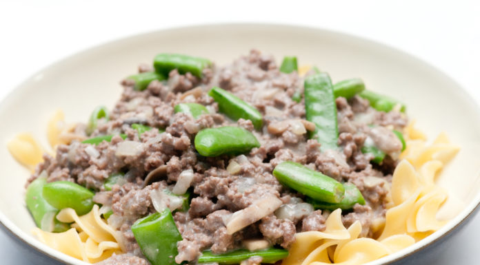 Hamburger Stroganoff is a Great Dinner Choice