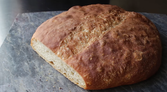 No-Knead Rustic Bread by “Food Wishes”