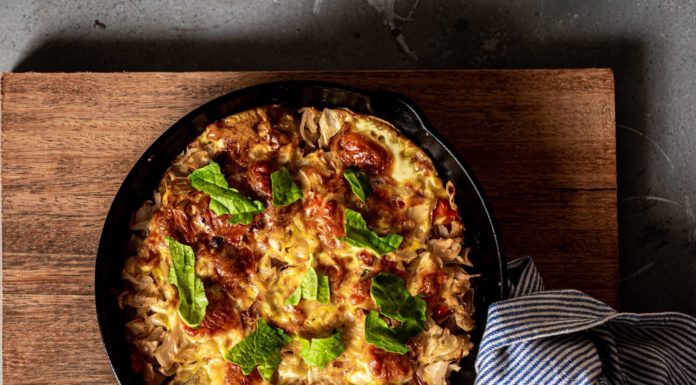 Beautiful Bombay Potato Frittata Will Warm You Up This Fall