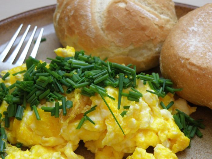 Scrambled eggs recipe