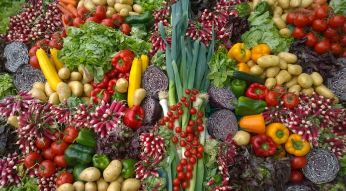 Fruits and Veggies That Pack More Vitamin C Than Oranges Pile of veggies