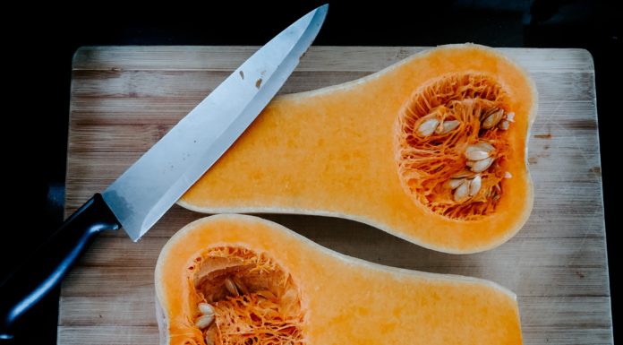 This TikTok Hack Makes Veggies With Thick Skin Easier to Cut Butternut squash