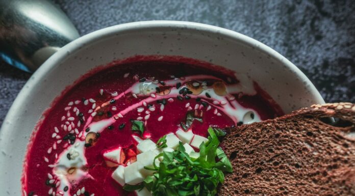 Happiness is a Bowl of Chilled Beetroot Soup Beet soup