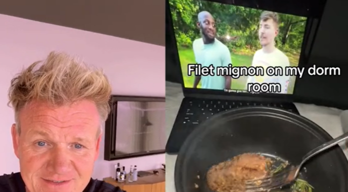 Filet Mignon Made in a Dorm Room Impresses Gordon Ramsay