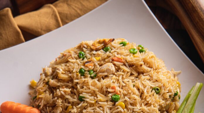 Try This Chicken and Egg Fried Rice Dish fried rice
