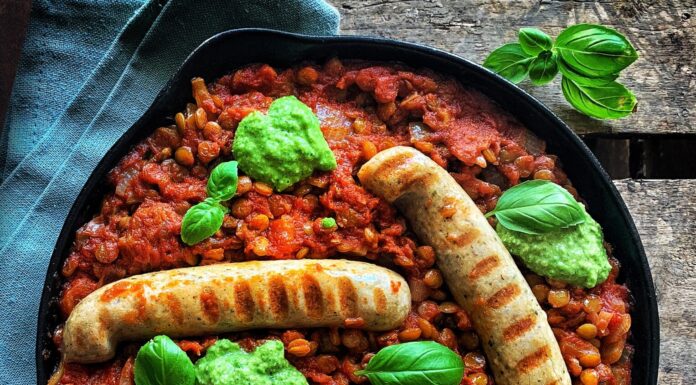 This Vegan Sausage Dish Is So Hearty Sausage