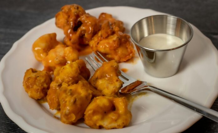 Cauliflower wings