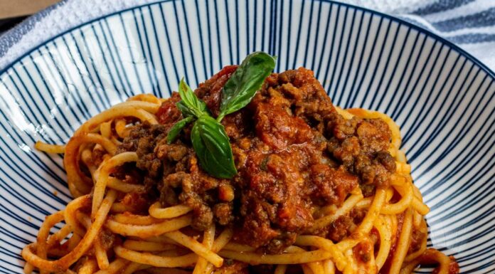 Flavor-Bursting Homemade Hamburger Helper Recipe Pasta Served in a Restaurant