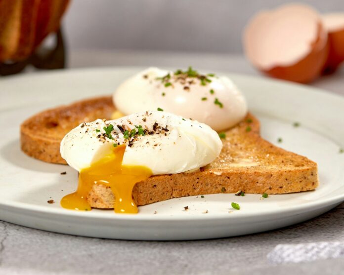 Poached eggs